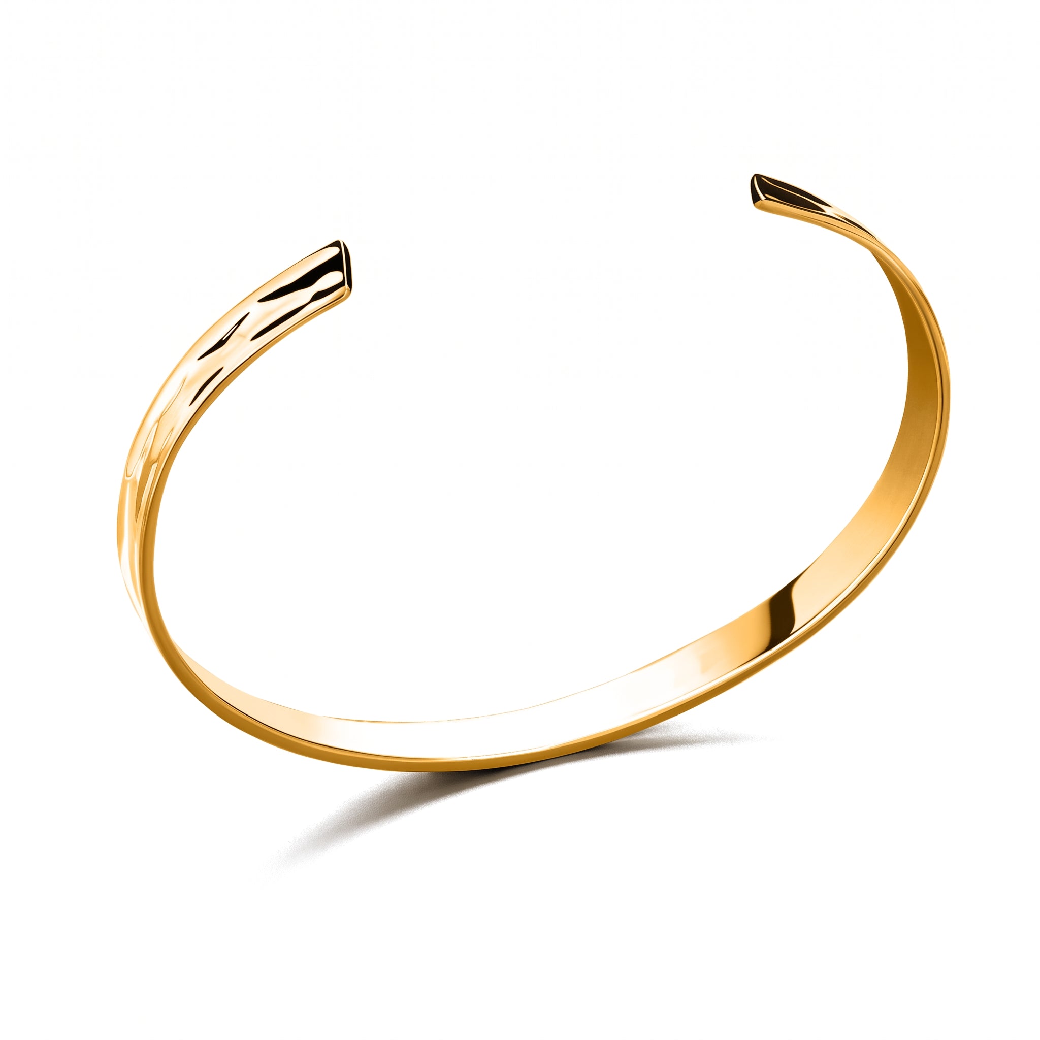 C-Shape Bangle Bracelet