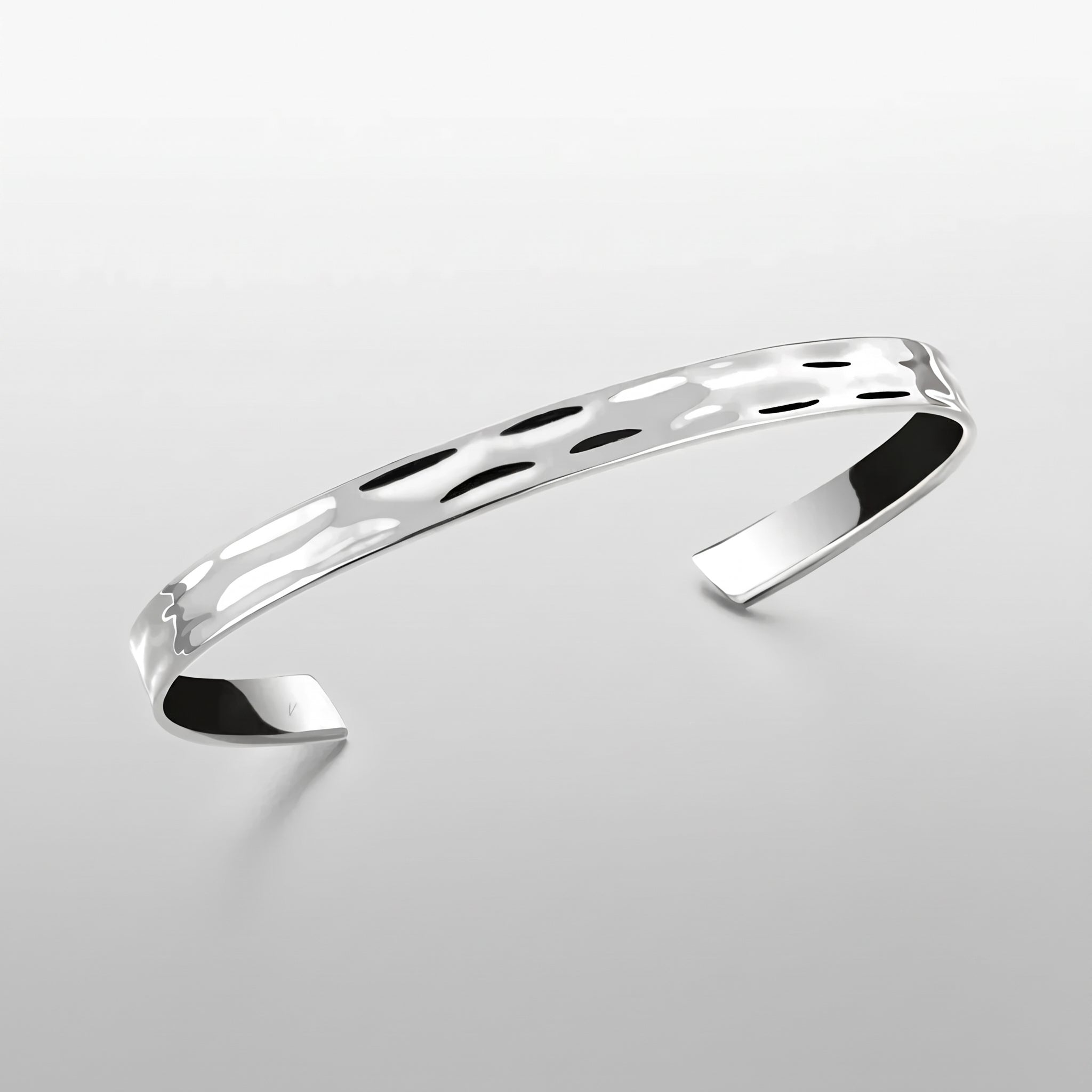 C-Shape Bangle Bracelet