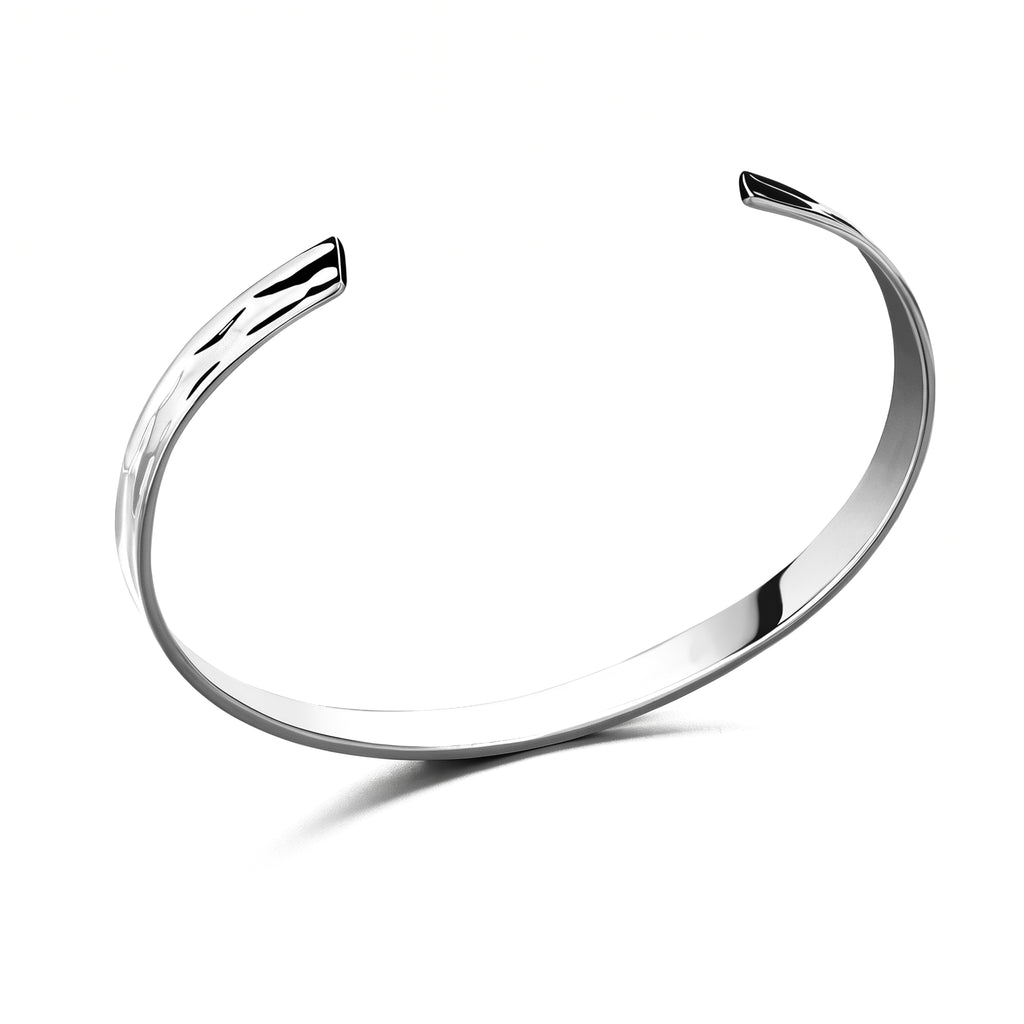 C-Shape Bangle Bracelet