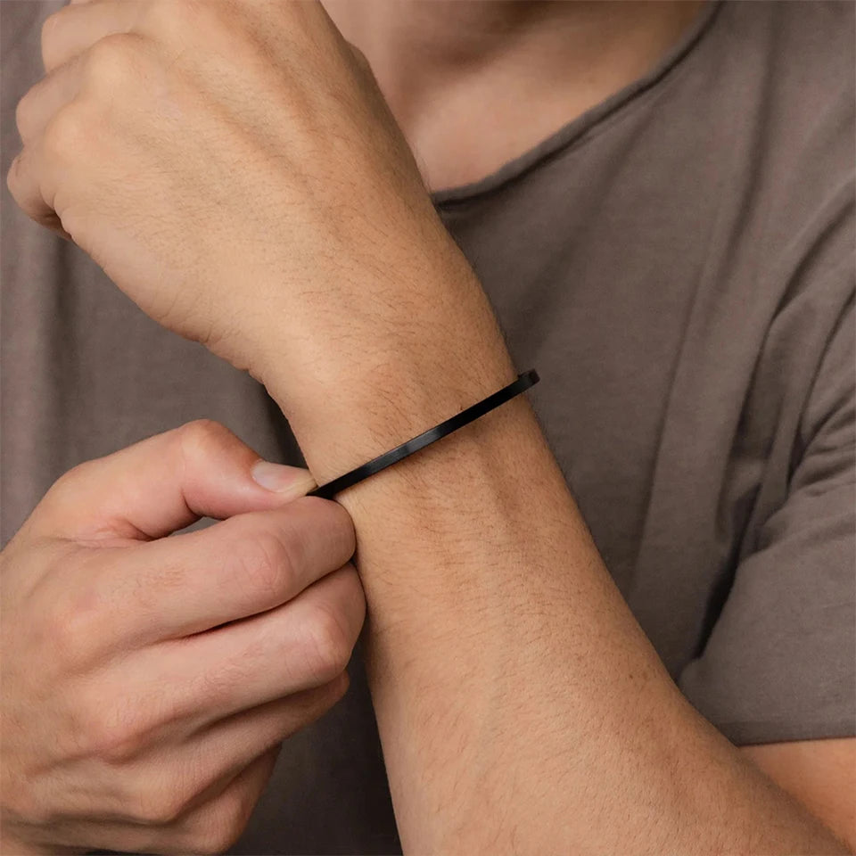 Geometric Cuff Bracelet