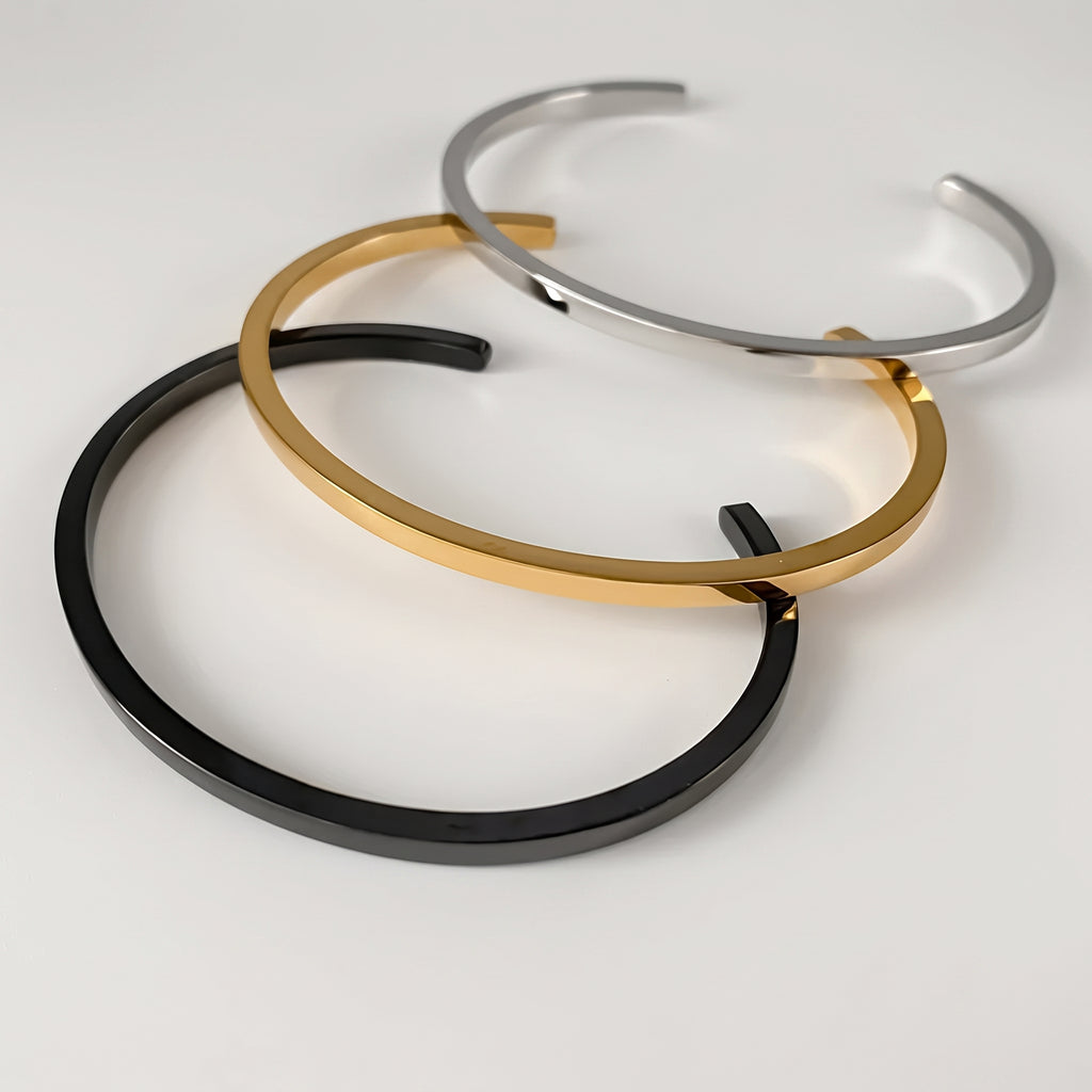 Geometric Cuff Bracelet