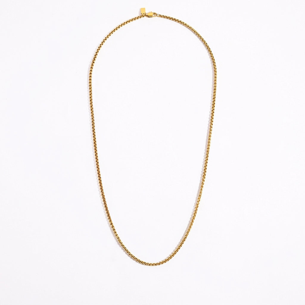 Minimalist Box Chain Necklace