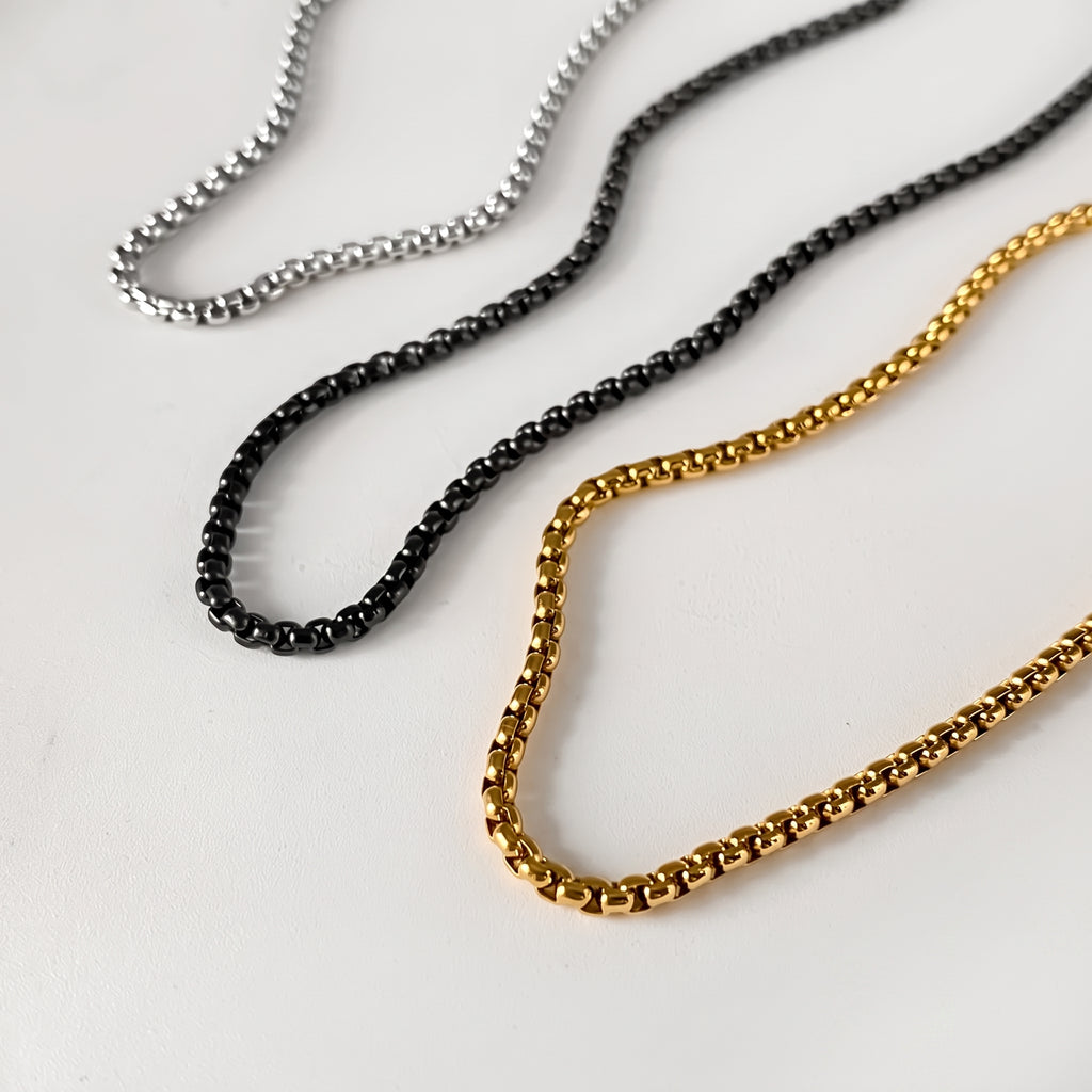 Minimalist Box Chain Necklace