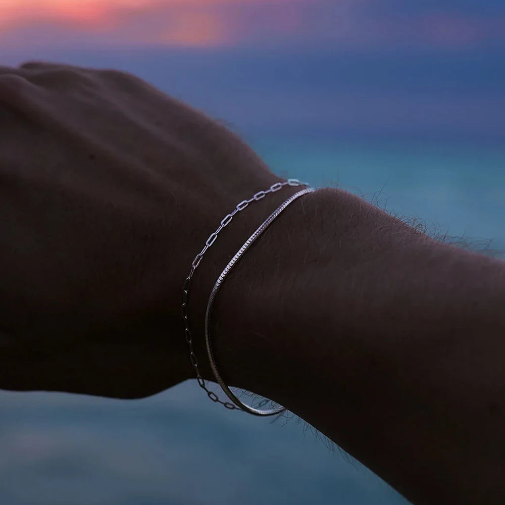 Paperclip Chain Bracelet