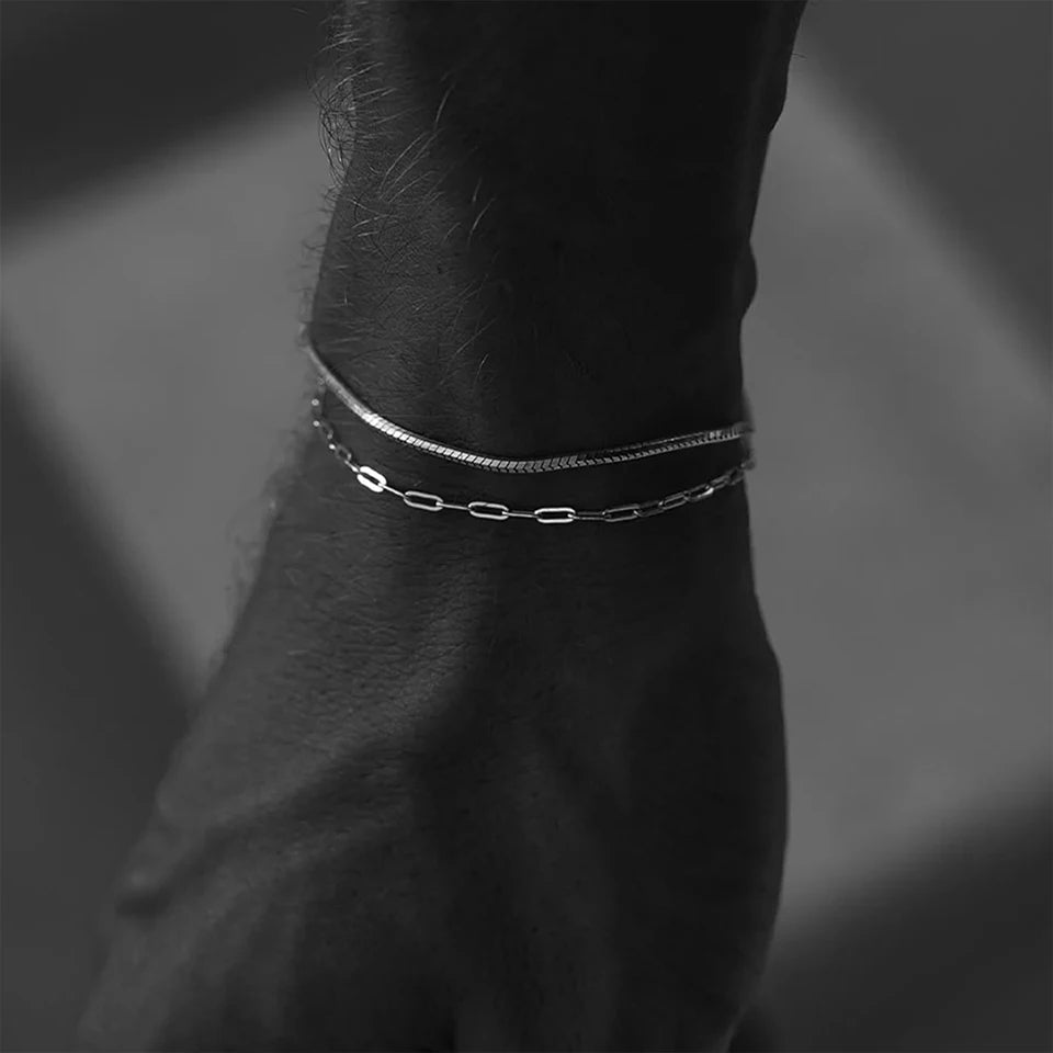 Paperclip Chain Bracelet
