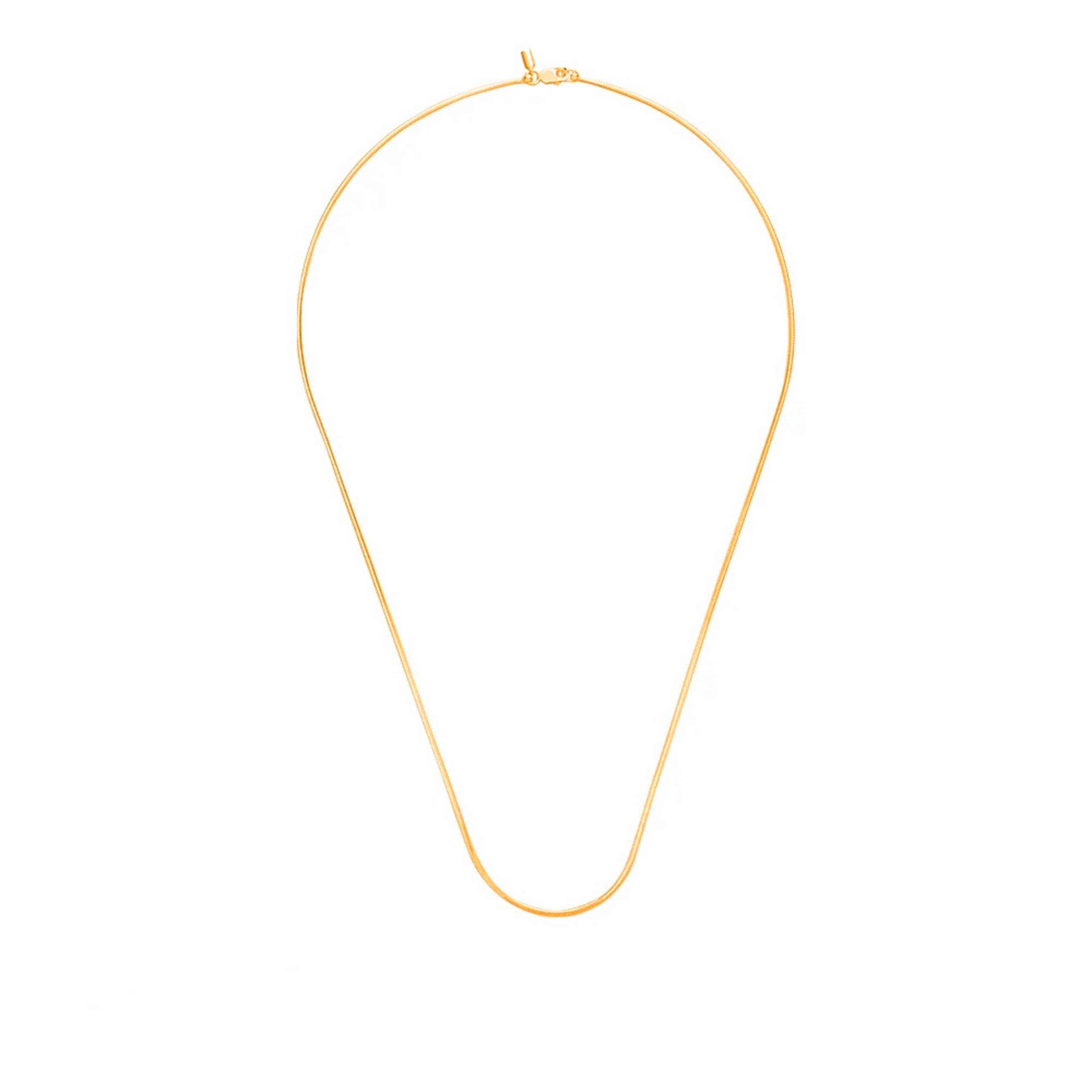 Snake Bone Chain Necklace