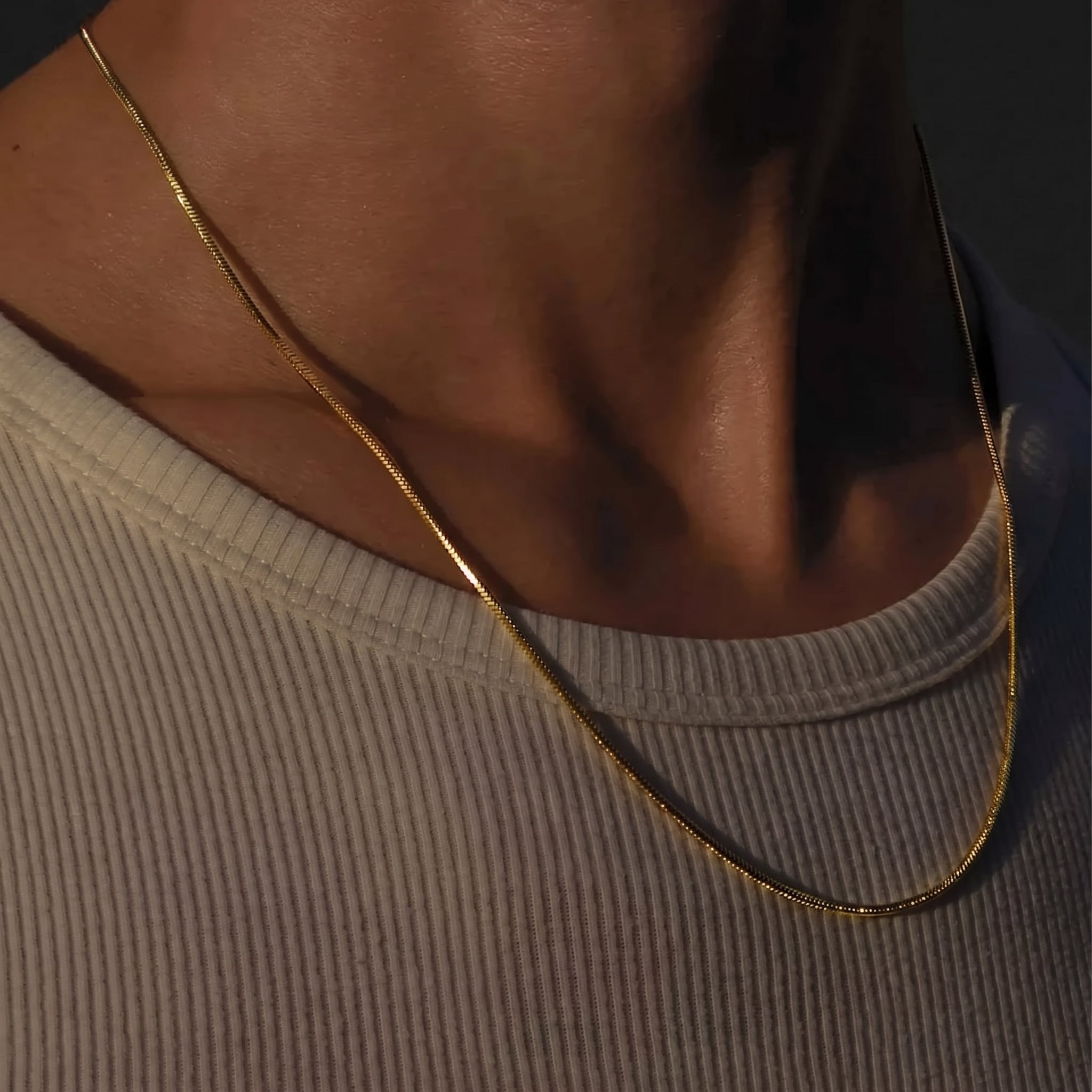 Square Chain Necklace