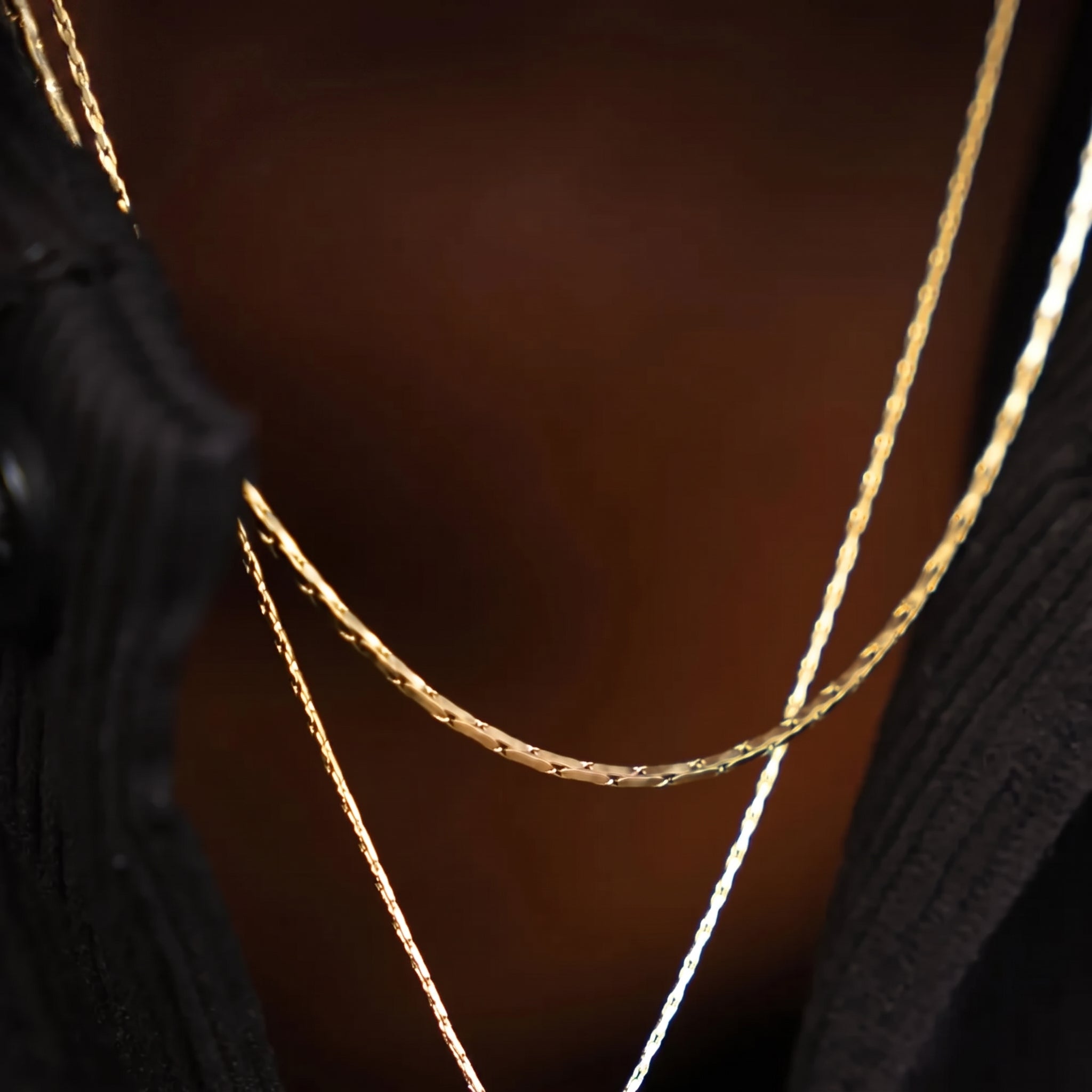 Steel Wire Chain Necklace